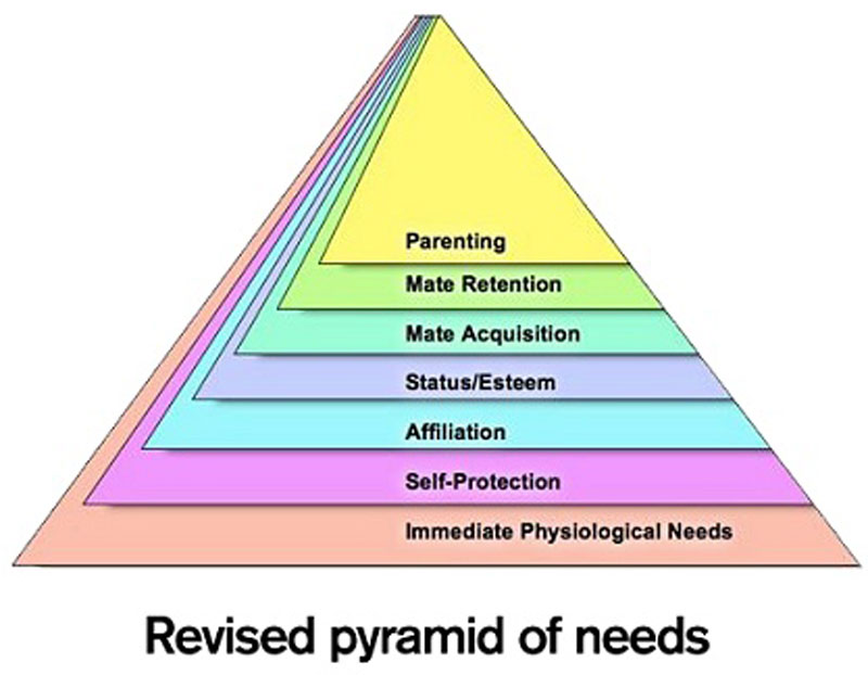 maslow’s pyramid revised