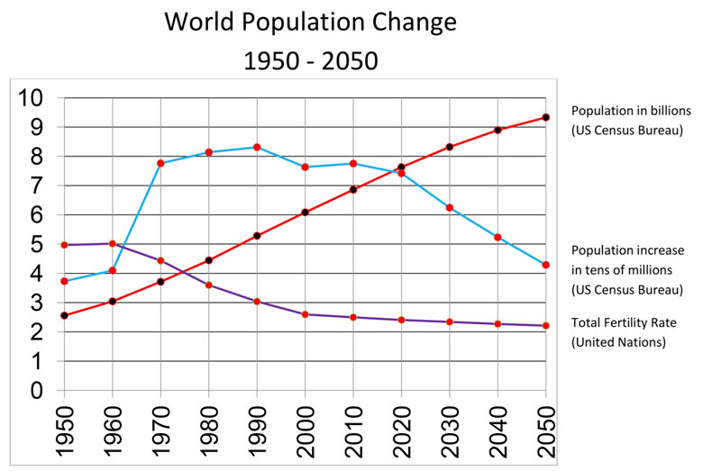 World Birth Rate Chart